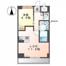 Chateau lienの間取り図