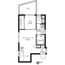 ふーが（風香）北池袋の間取り図