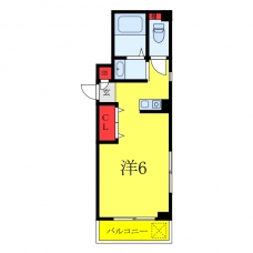 モンシェール板橋本町の間取り図