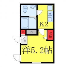 EINES HEIM 西尾久の間取り図
