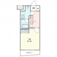 クレヴィスタ成増Ⅱの間取り図