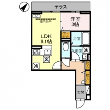 ラポーム西川口の間取り図