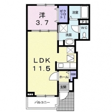 コローレの間取り図