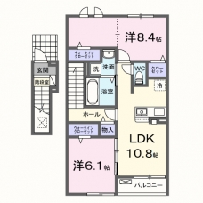 グレイスレジデンスⅡの間取り図