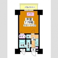 アルファコート蕨の間取り図