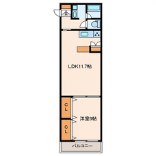 ZCO並木ビル1stの間取り図