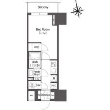 コンフォリア東上野の間取り図
