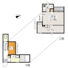 ＣＢ東川口ルノンの間取り図
