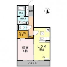 ヴェルドミールⅠの間取り図