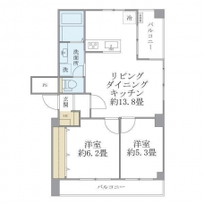 ＩＳＭ常盤の間取り図