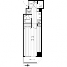スペーシア飯田橋Ⅱの間取り図