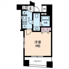 エルフラット鶯谷の間取り図