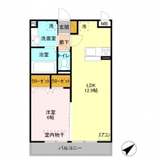 ロイヤルローズの間取り図