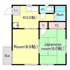 ザ・プレインズハウスC棟の間取り図