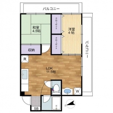 東武練馬サニーコーポの間取り図