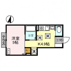 コーポ　AKAYAMAの間取り図