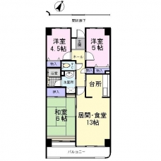 マサキビルの間取り図