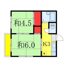 コスモハイツベアーの間取り図