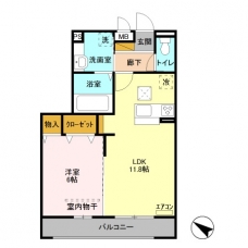 プレミールの間取り図
