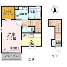 カーサ・ペリドットの間取り図