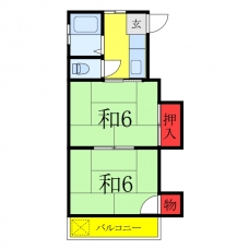 ゆきみ荘の間取り図