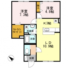 プレジオ１の間取り図