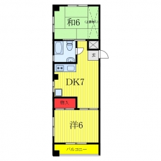 斉藤ハウスの間取り図