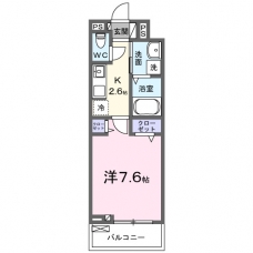 Kｓパーシモンの間取り図