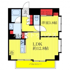 妙義坂マンションの間取り図