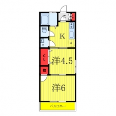 グリーンハウスの間取り図