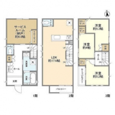 Kolet扇大橋#06の間取り図