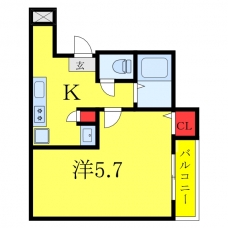 カーサ・アルモの間取り図