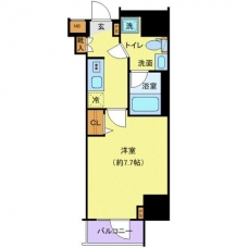 ヴァレッシア上野NorthCity Ⅱの間取り図