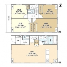Kolet西浦和#04の間取り図
