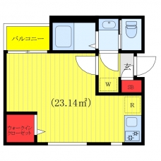 グランビル常盤台の間取り図