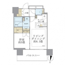 シティタワーズ板橋大山サウスタワーの間取り図