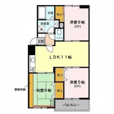 エーコーマンションの間取り図