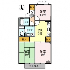 メゾン・デュークスの間取り図