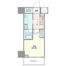 ジェノヴィア西川口Ⅲの間取り図