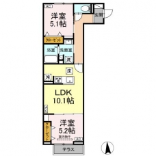 (仮称)板橋区高島平9丁目PJの間取り図