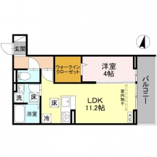 Noble villa鹿手袋　Aの間取り図