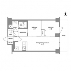 ＫＤＸレジデンス上板橋の間取り図