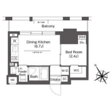 BluRock後楽園の間取り図