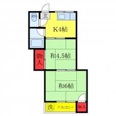 メリーハイツの間取り図