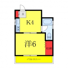 第二柏木ビルの間取り図