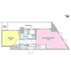 コンフォリア文京白山の間取り図
