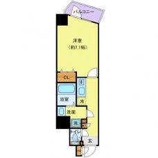 プレール・ドゥーク西新井Ⅱの間取り図