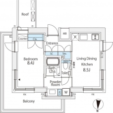 番町會所の間取り図