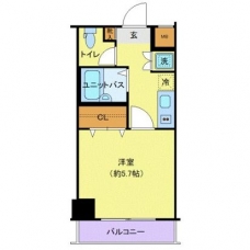 ラグジュアリーアパートメント本郷の間取り図
