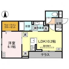 オルテンシア別所の間取り図